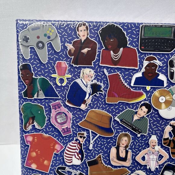 90s Icons Jigsaw Puzzle TuPac, Gameboy, Britney 500 Piece Jigsaw Puzzle SEALED - Picture 2 of 11